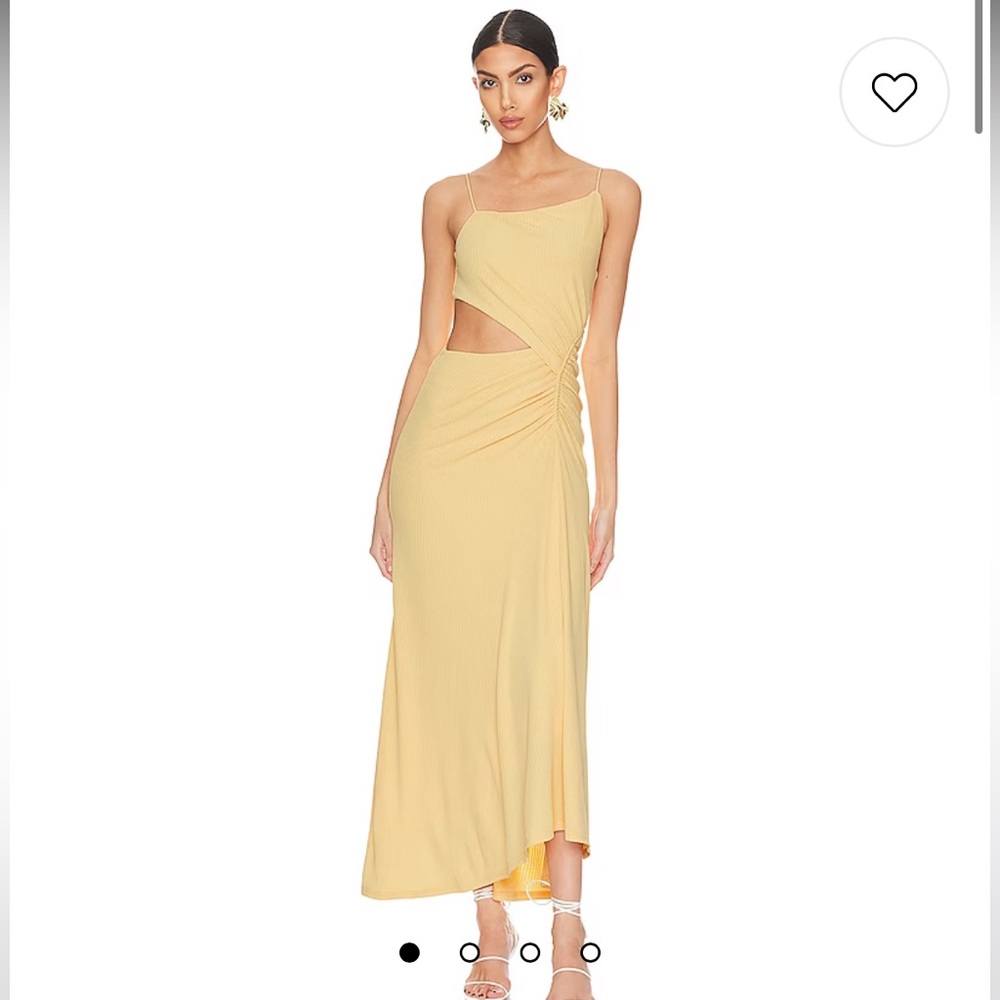 Revolve Dress - Yellow - Size 4